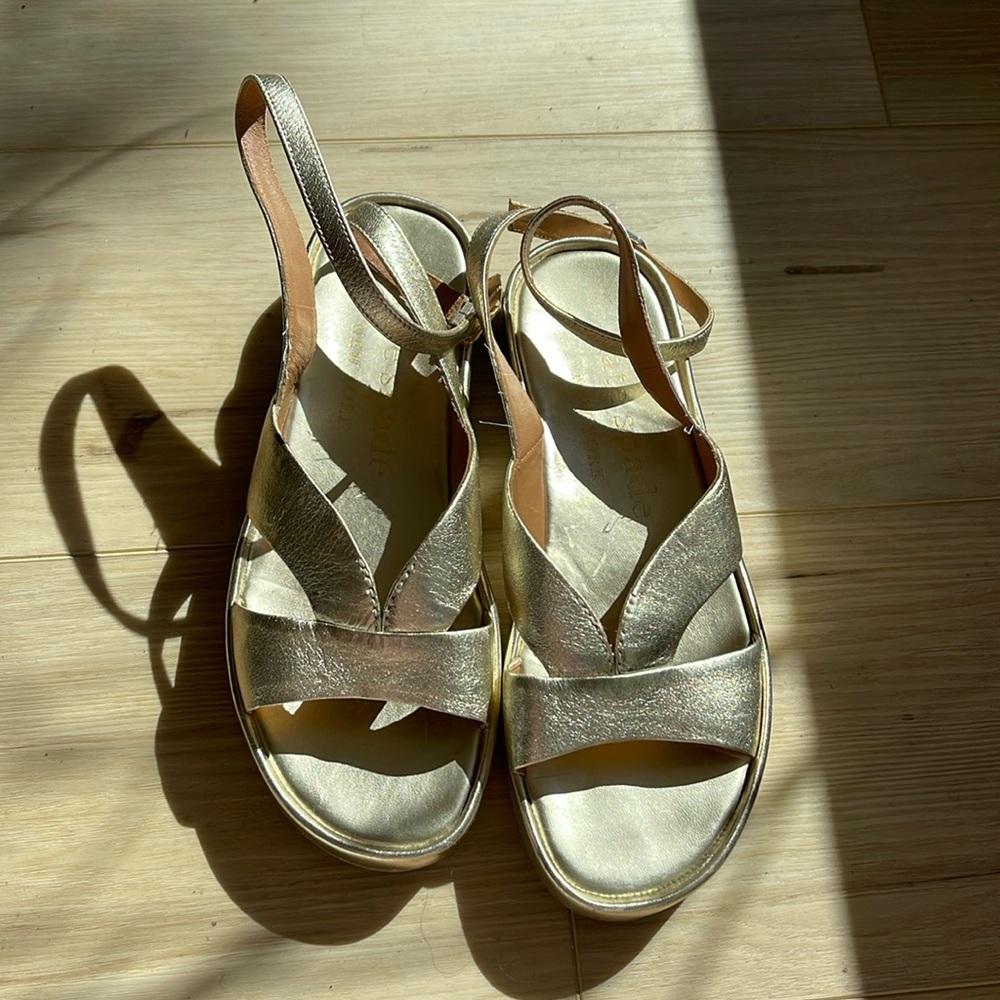 Kate spade gilded sandal